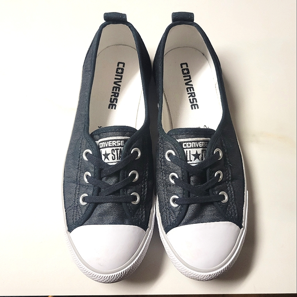 CONVERSE DENIM All-Star Ballet Lace Shoe
